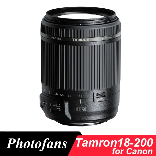 Tamron 18 200mm Lens for Canon 18 200 f/3.5 6.3 Di II VC