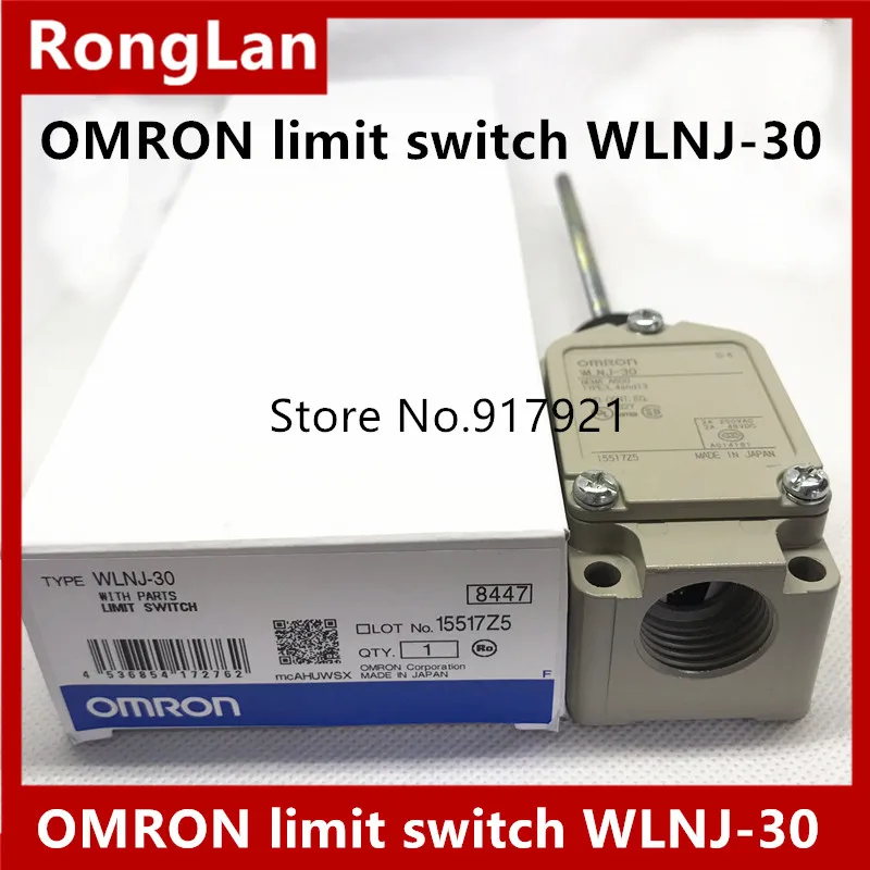 [ZOB]OMRON new original genuine travel 2 loop limit switch WLNJ-30--5PCS/LOT