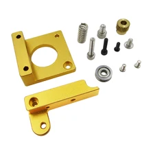 1 set MK8 extruder aluminum block DIY kit Makerbot dedicated single nozzle extrusion head aluminum block