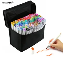 30/40/60/80 художника с двойной головкой Маркер Набор маркером в наборе, манга анимация дизайн Краски эскиз маркеры для рисования товары для рукоделия