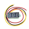 Voltmètre numérique rouge à trois lignes de précision cc, tête de voltmètre numérique LED DC4.5V-30V 0.28 pouces Mini voltmètre numérique 0-100V ► Photo 2/6