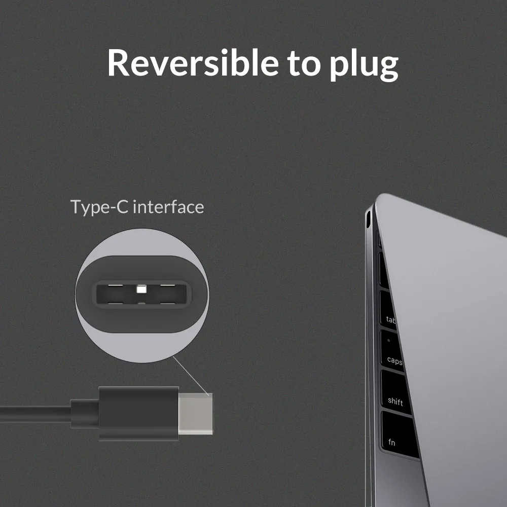 USB Type C кабель ORICO для Xiaomi Mi9 Redmi Note 7 мобильный телефон быстрой зарядки Samsung S9 S10 Plus|usb