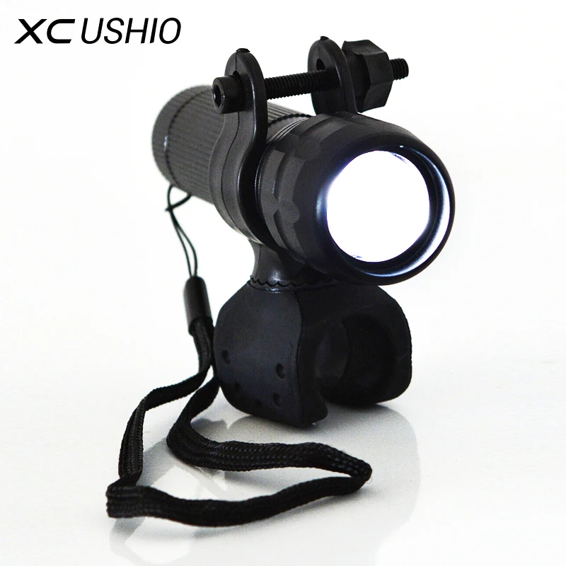 Top New LED Cycling Bike Bicycle Front Head Light Torch Lamp With Mount High strength Aluminium alloy  rainproof quality 1