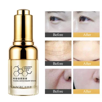 

Anti wrinkle Face Serum Hyaluronic Acid collagen peptides skin care anti-aging Essence Moisturizing Whitening