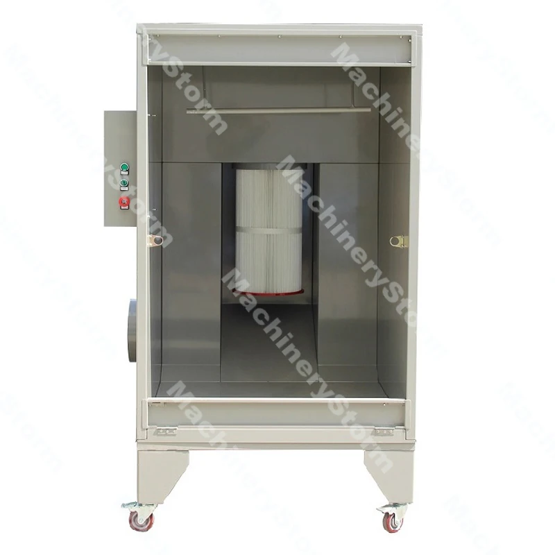 small powder spray booth