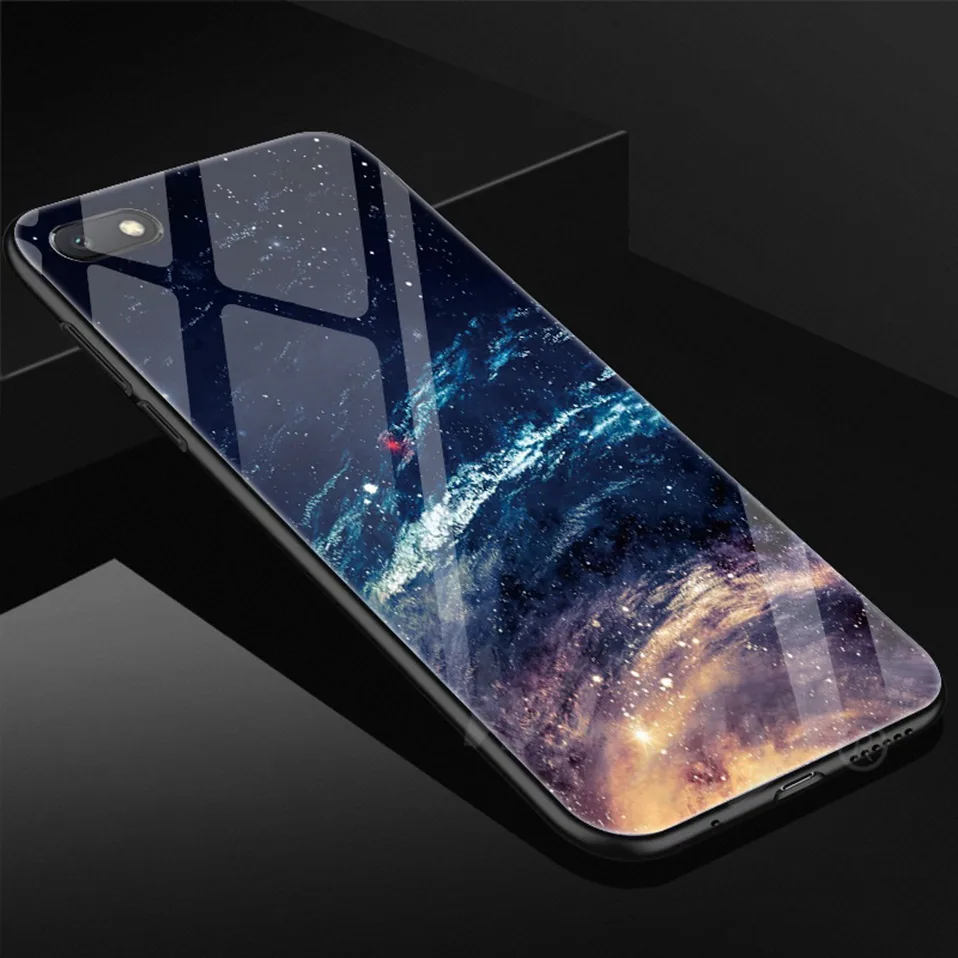 Tempered Glass Case For Xiaomi Mi A2 Lite A1 Coque Luxury Back Phone Xiomi Case For Xiaomi Redmi 5 Plus 6A Note 4X 6 5 Pro Cover (11)