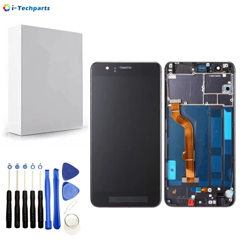 

5.2inch for HUAWEI Honor 8 LCD Display and Touch Digitizer Screen Assembly with Frame Replacement Parts FRD-L19 FRD-L09