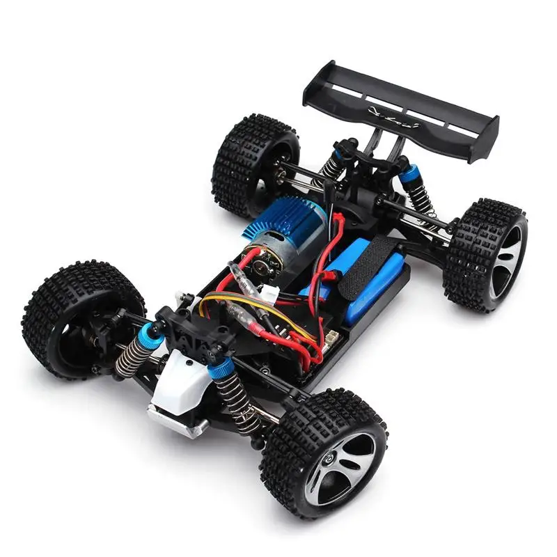 Wltoys A959 Rc автомобиль 1/18 2.4Gh 4WD внедорожник Buggy с передатчиком