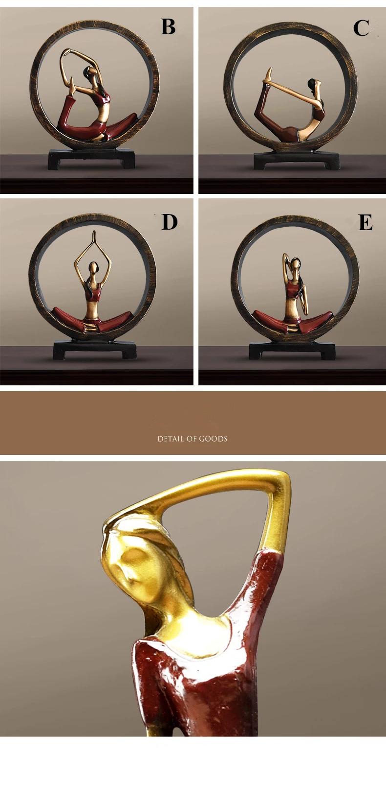Creative Yoga Figurines (15)