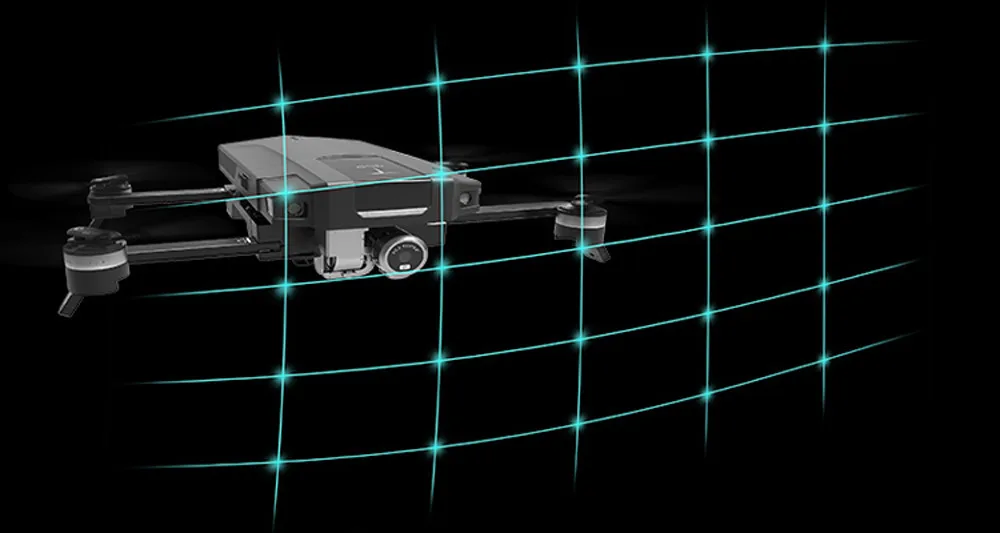 Вертолет с дистанционным управлением GDU O2 Дрон FPV складной Радиоуправляемый квадрокоптер с камерой 4K HD gps и ГЛОНАСС избегание препятствий