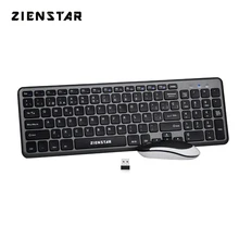 Zienstar Spanish Letter 2.4G Wireless Keyboard Mouse Combo with USB Receiver for Macbook,Computer PC,Laptop and Smart TV Zienstar Spanish Letter 2.4G Wireless Keyboard Mouse Combo with USB Receiver for Macbook,Computer PC,Laptop and Smart TV