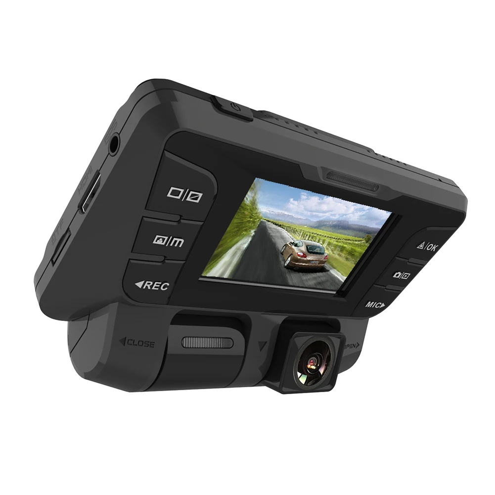 

New 2.7 Inch Dual Lens 1080P+FHD 1080P Car DVR Auto Camera Video Driving Recorder B90D super wide Degree front rearview Dash Cam