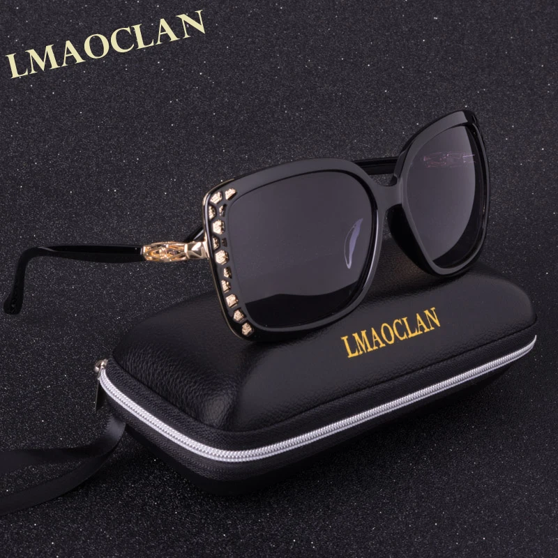 LMAOCLAN Brand Design 2017 Luxury Polarized font b Sunglasses b font Women Ladies Gradient Sun Glasses