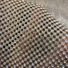 120 см* 45 см золотые стразы, металлическая ткань, кристальная металлическая сетка, блестки, платье kendal, рулоны, ткань для костюмированной вечеринки, занавески, сумки для обуви