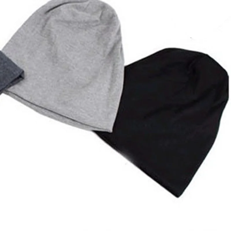 

Women Cotton Hat Style and Fall Winter Can Warm Fashion Female Apparel Accessoires Solid Black Warm Caps Casual