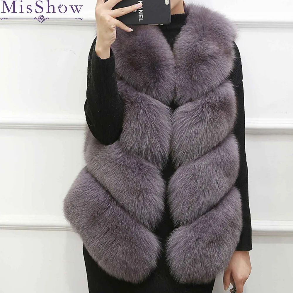 New Fashion Ladies Faux Fur Sleeveless Vest Waistcoat Gilet Wrap Jacket 2018 Outwear Womens Thick Vests Plus Size S-3XL overcoat New Fashion Ladies Faux Fur Sleeveless Vest Waistcoat Gilet Wrap Jacket 2018 Outwear Womens Thick Vests Plus Size S-3XL overcoat
