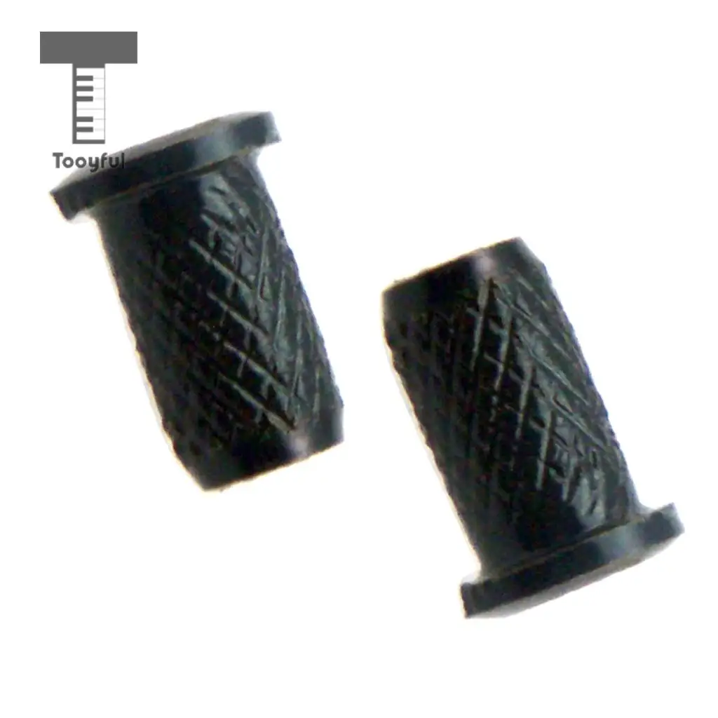 Tooyful 6pcs/set Guitar String Thru Body Ferrules Bushing Set for Electric Guitar Parts Accessories