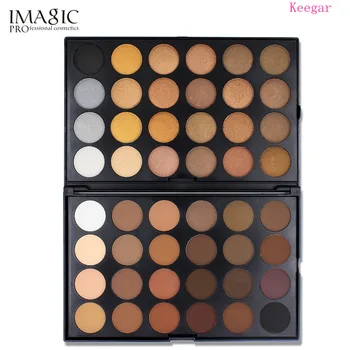 

IMAGIC Pallete Professional 48 Colors Eyeshadow Matte Shimmer Glitter Cosmetics Long-lasting Smoky Eye Shadow Makeup Powder