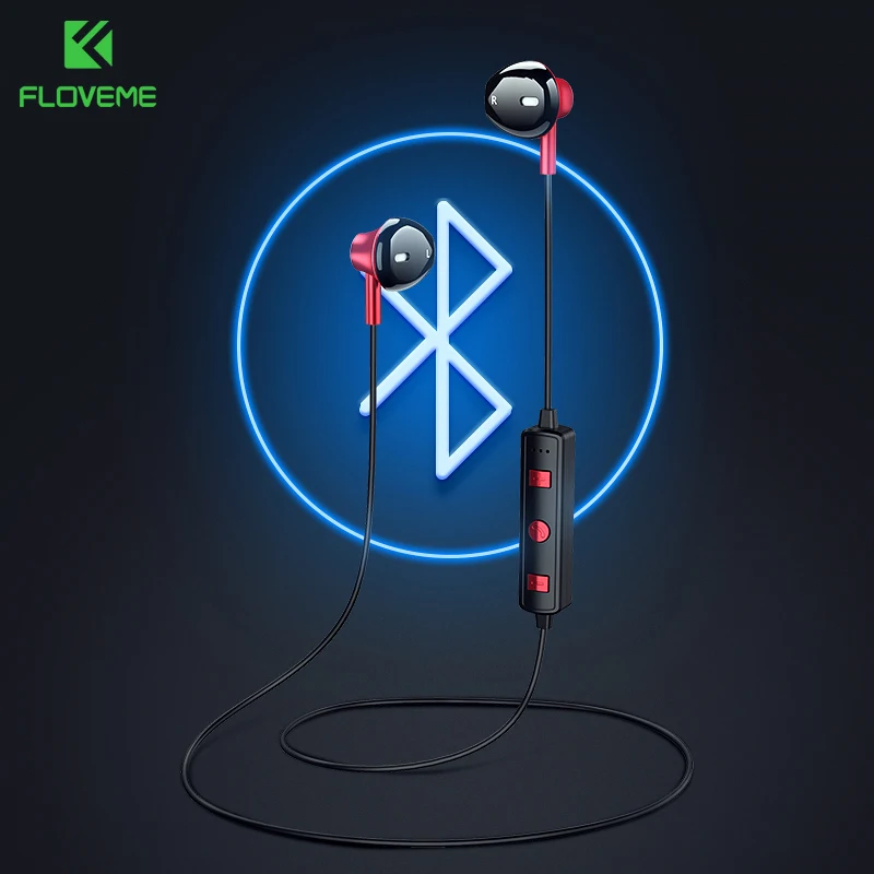

FLOVEME B11 Wireless Headphones for Phone Sport Bluetooth Earphone for Xiaomi iPhone Neckband Stereo audifonos fone de ouvido