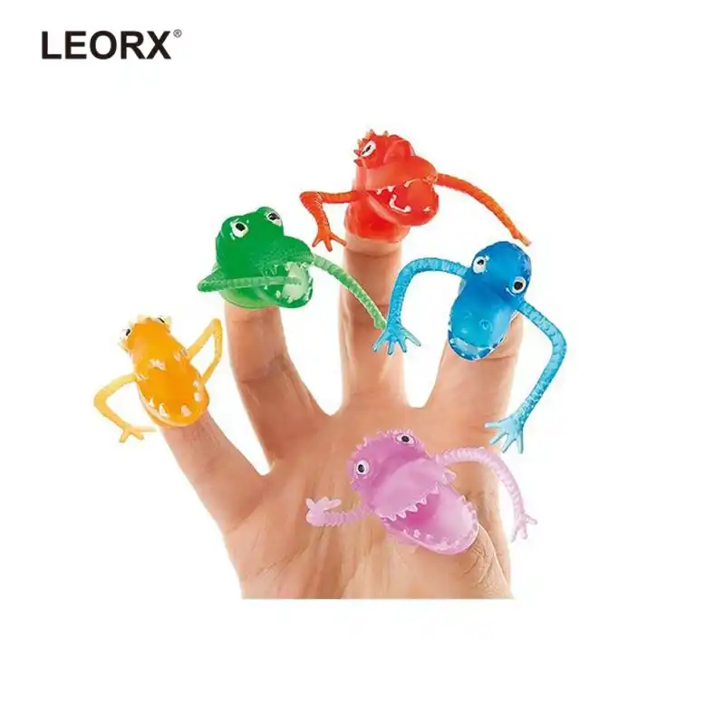 jelly monster finger puppets