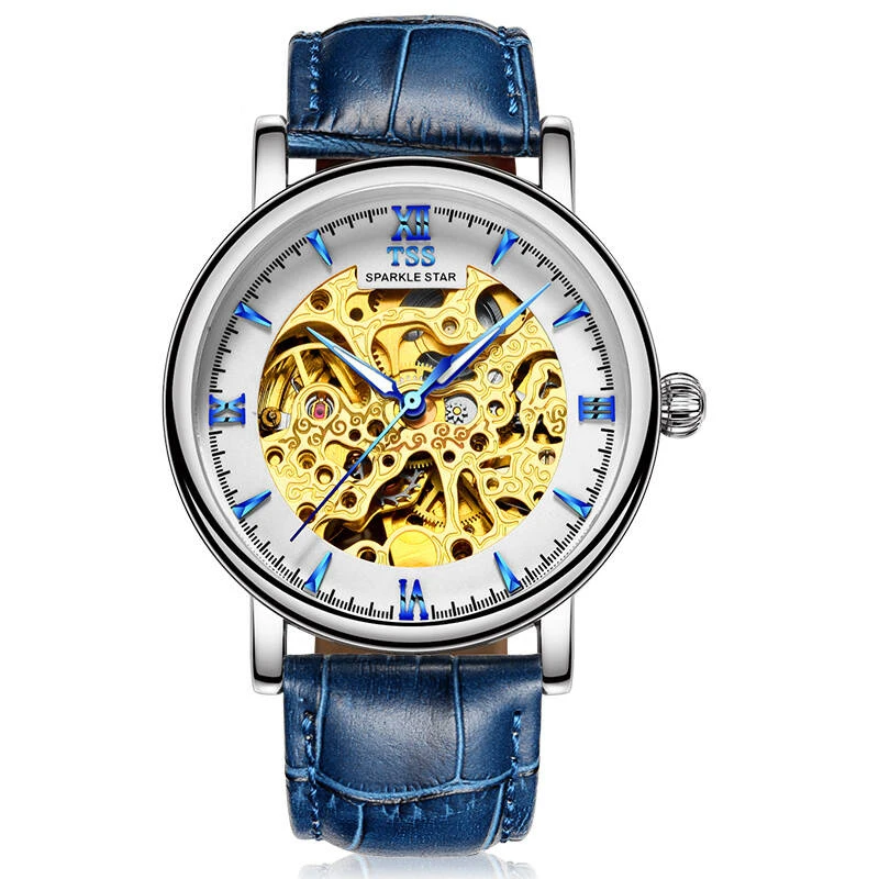 

TSS T5018 metiers-d-art mecaniques ajourees skeleton watch automatic mechanical 21 Jewelry movement new watches fashion trends