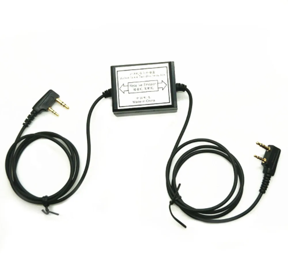 SainSonic RPT-2K двухстороннее реле портативный приёмопередатчик-ретранслятор Коробка для двух рук Радио Baofeng марки WOUXUN, Puxing K Порты и разъёмы с