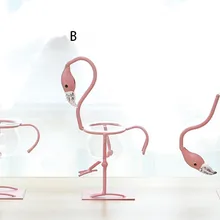 1 шт. украшение стола для вечеринки Фламинго вечерние цветочные горшки водная культура Scindapsus контейнер декор комнаты. Ваза JL 203