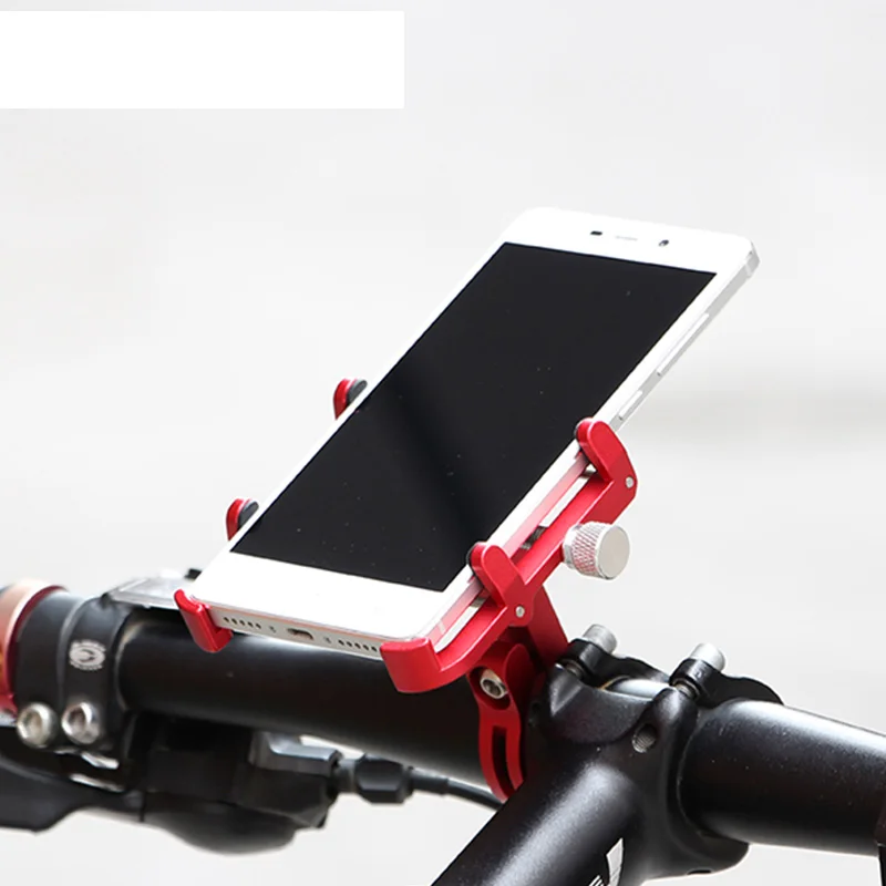 Bicycle Accessories Bicycle Bracket GUB Bike Accessories Plus 6 Aluminum Bicycle Phone Mount Bracket Adjustable Bike Phone Stand Holder for 3.5-6.2 Inch Smartphone