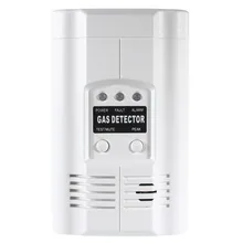 Carbon Monoxide Propane LPG LNG Gas Leak Sensor Warning LED Warning Light Alarm Detector Tester Home Security