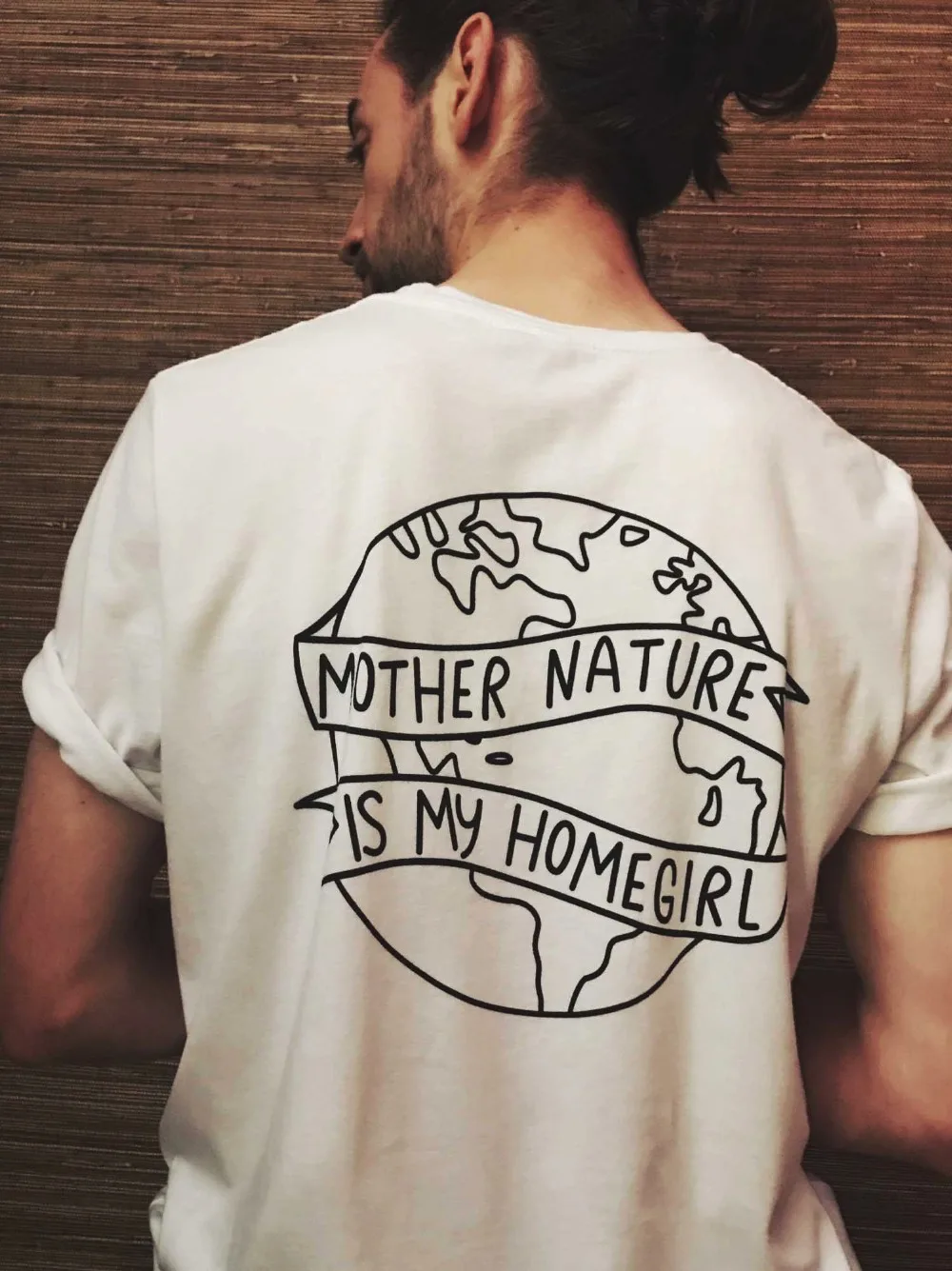Футболка с надписью mother nature is my Homegirl забавная стильная футболка графическим