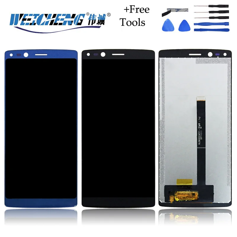 

WEICHENG For Doogee Mix 2 LCD Display and Touch Screen 5.99 Inch For Doogee Mix 2 Mobile Phone Accessory With Tools And Adhesive