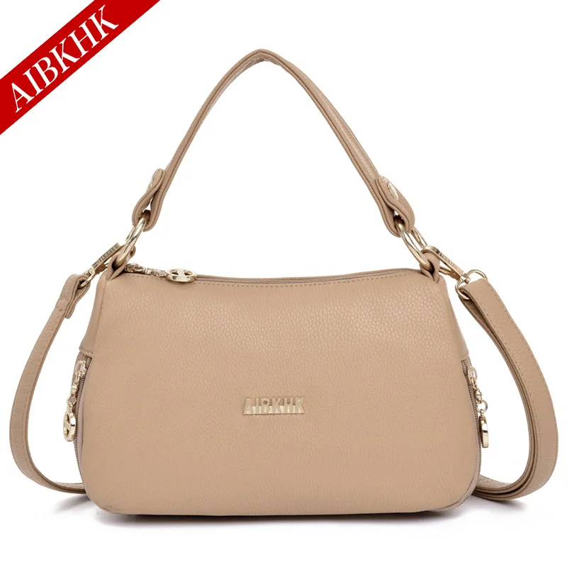 Aliexpress Aibkhk New Simple Cow Leather Women Aliexpress Aibkhk New Simple Cow Leather Women Handbags Luxury Bags Designer High Quality Messenger Sac From