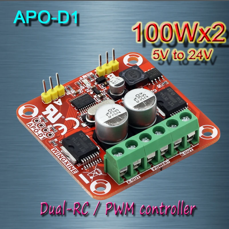 Free shipping APO D1 DC brush motor ESC Fighter robot motor governor