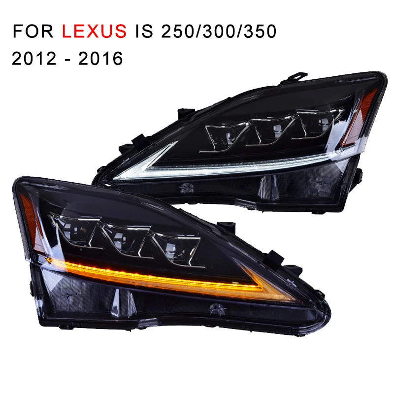 Clearance LED Head Light Assembly for Lexus IS250 300 350 2006-2012 All LED High Low Beam Daytime Running Light Sequential Turning Signal 0 Clearance LED Head Light Assembly for Lexus IS250 300 350 2006-2012 All LED High Low Beam Daytime Running Light Sequential Turning Signal 0