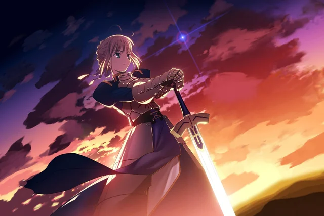 Night saber stay Fate
