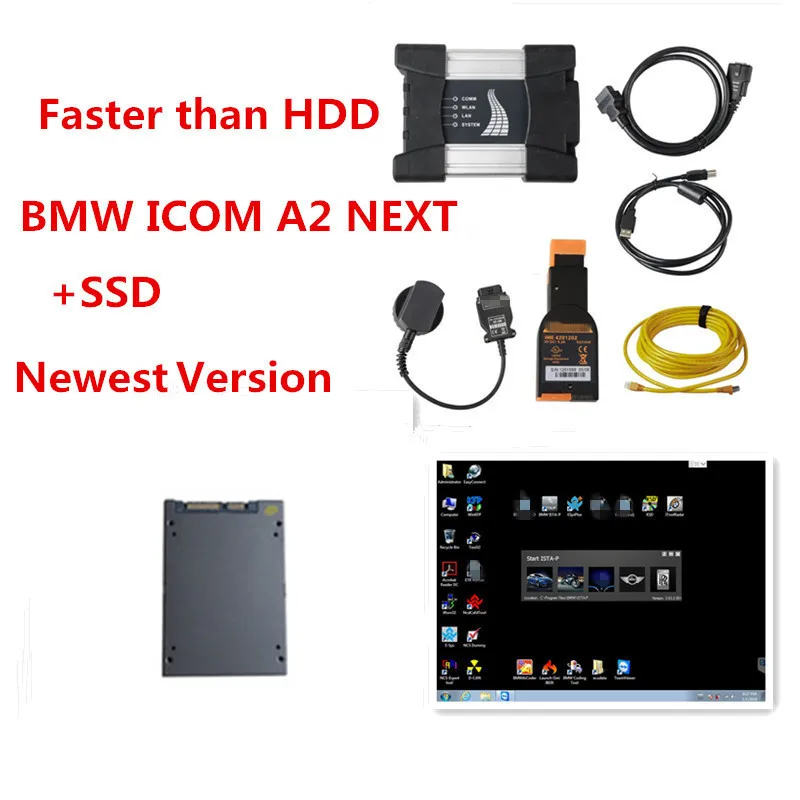 

New ICOM A2 For BMW ICOM A2 NEXT A+B+C New Generation ICOM A2 diagnostic & programmer tool ICOM NEXT With SSD 2019.05 Software