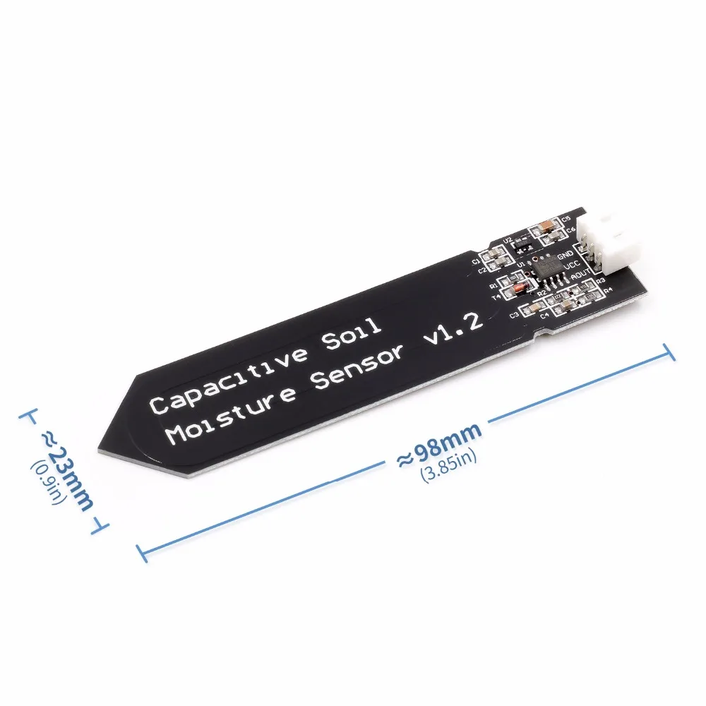 Емкостный датчик влажности почвы не легко коррозионно широкий провод напряжения для arduino