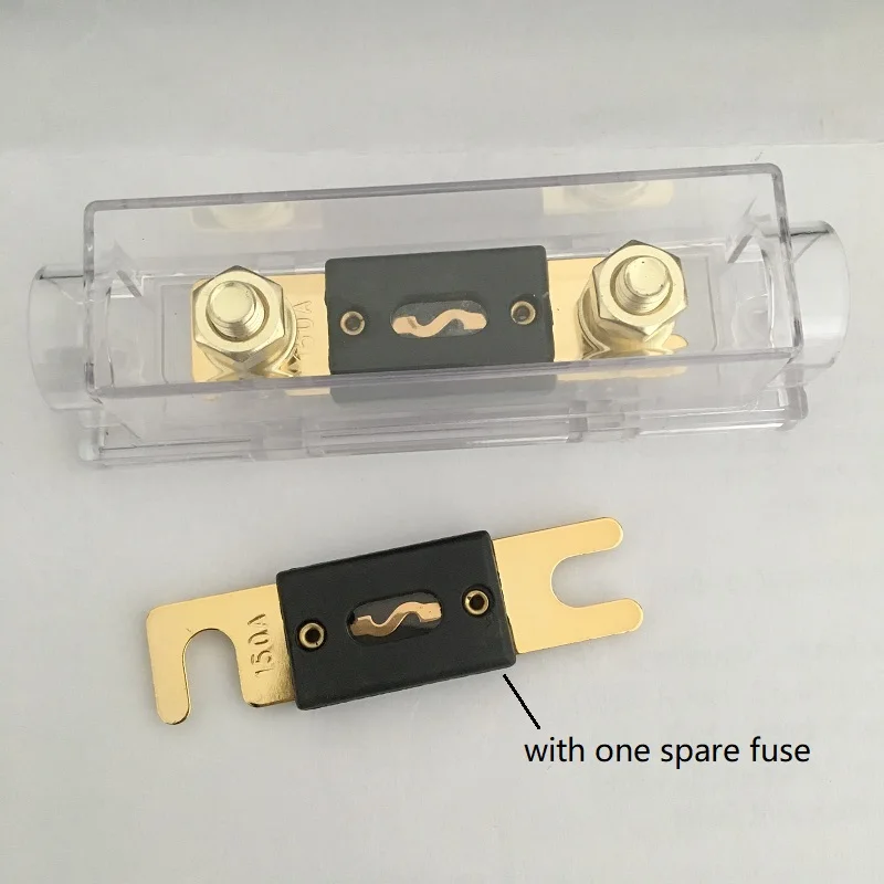 

Car Audio Amplifier ANL Fuse Holder Automotive Fuse Holder Fusible Link with ANL Fuse 80A 100A 150A 200A 250A