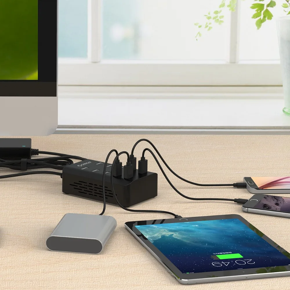 ORICO 10 Ports Desktop Charging Station for Mobile