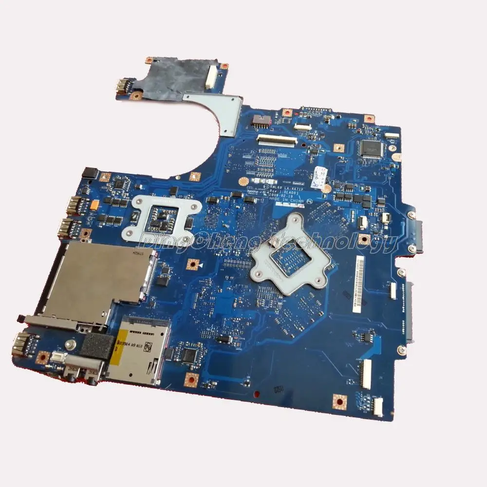 اللوحة لابتوب dell vostro 1720 LA-4671P P383J 0P383J CN-0P383J GM45 DDR2 غير متكامل بطاقة جرافيكس