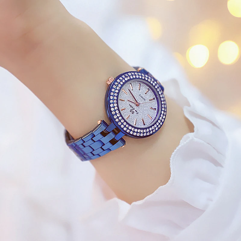 Женские часы люксовый бренд Zegarek Damski водонепроницаемые женские наручные часы с бриллиантами синие женские наручные часы reloj mujer