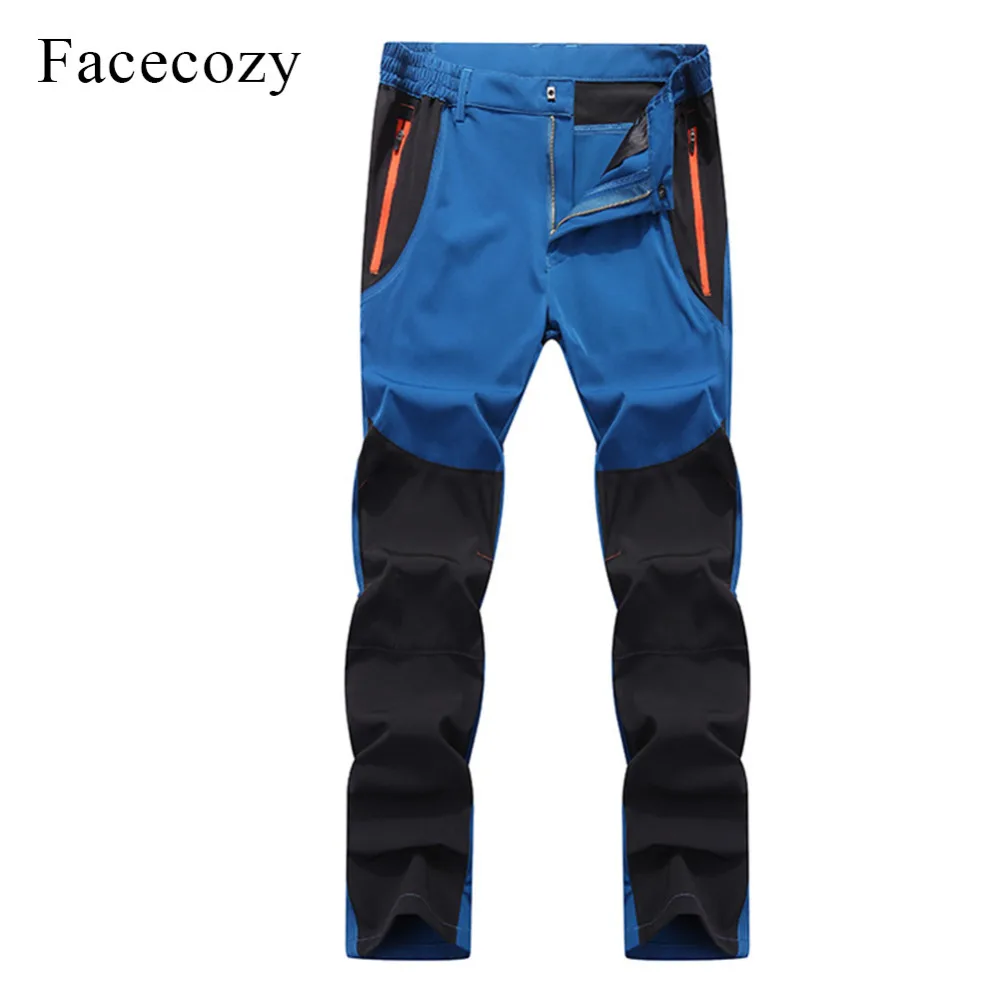 Facecozy Men Outdoor Breathable Fishing Pants Hiking Quick Dry Climbing