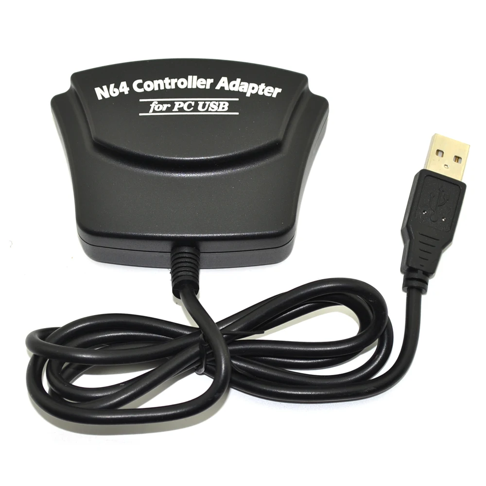 Ceny Xunbeifang dla N64 kontroler gamepad konwerter Adapter dla PC USB 2 porty