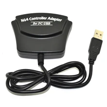 xunbeifang For N64 Controller gamepad Converter Adapter for PC USB 2 Ports