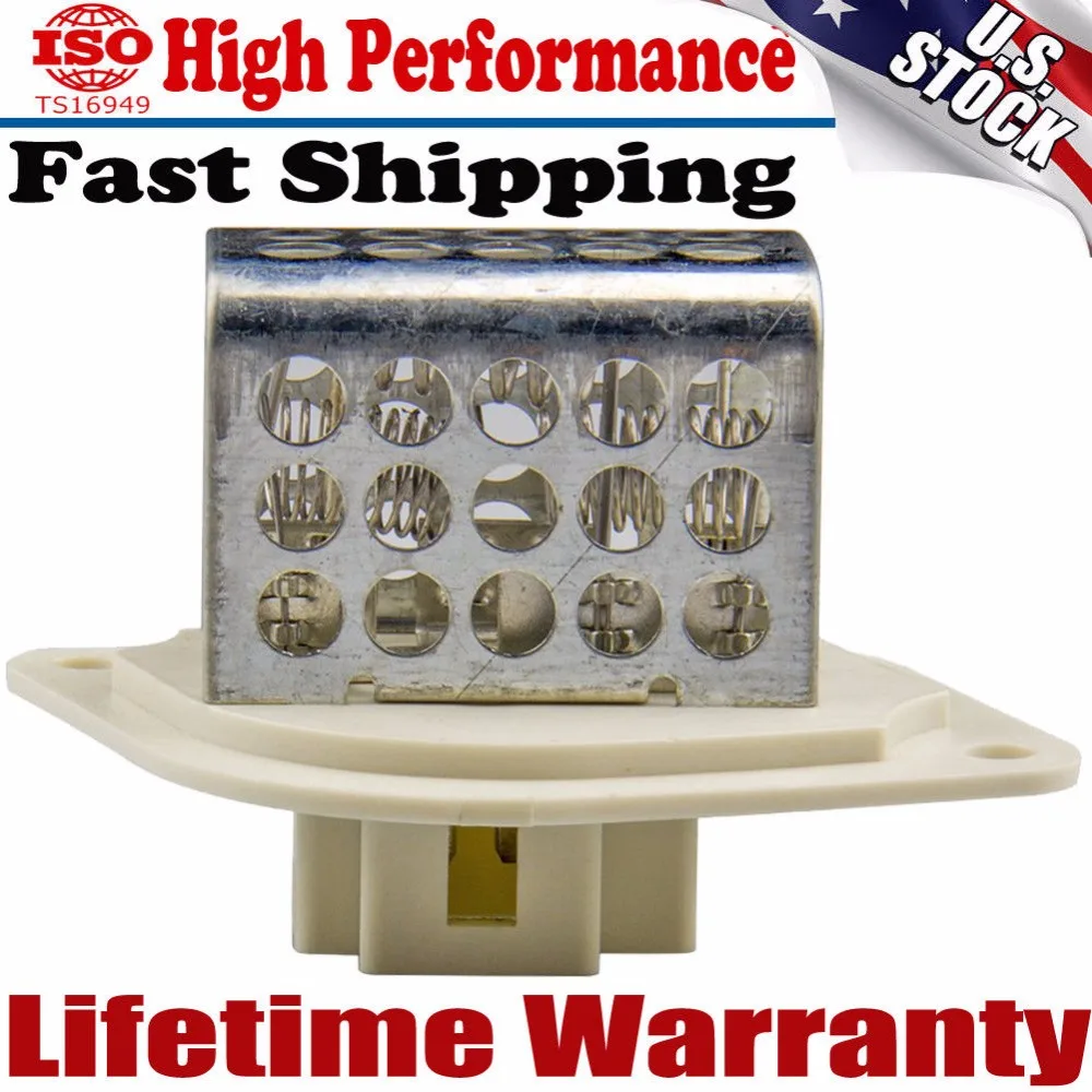 

Heater Blower Motor Resistor NEW for 97-01 Jeep Wrangler Cherokee