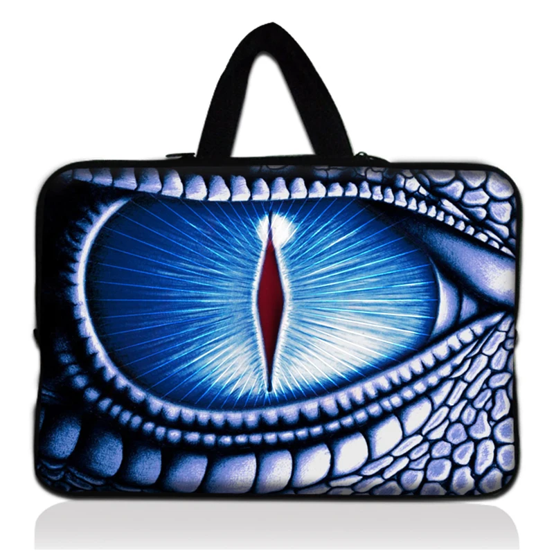 

Neoprene Laptop Notebook Sleeve Case Cover Pouch Protector Dinosaurs Eye For 9.7" 10.1'' 11.6'' 13'' 14'' 15.6'' 17.3" Tablet PC