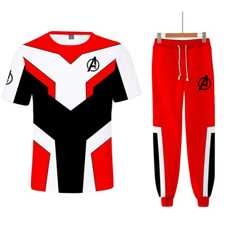 Avengers Endgame Quantum Realm Sweatshirt Jacket Advanced Tech Hoodie Cosplay Costumes superhero T-Shirts Iron Man Hoodies Pant