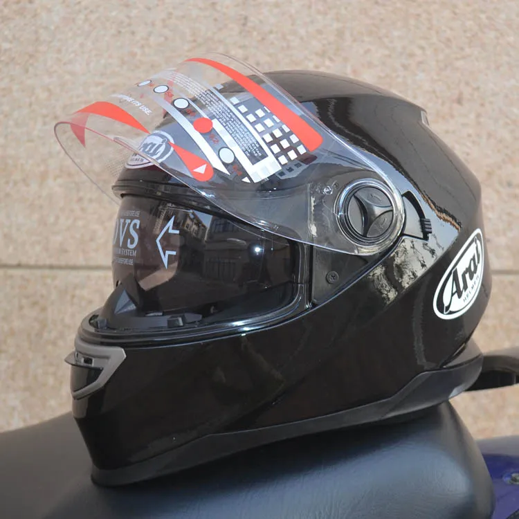 Arai полный шлем двойной объектив мотоциклетный шлем цена супер высокого класса защитные шлемы, унисекс