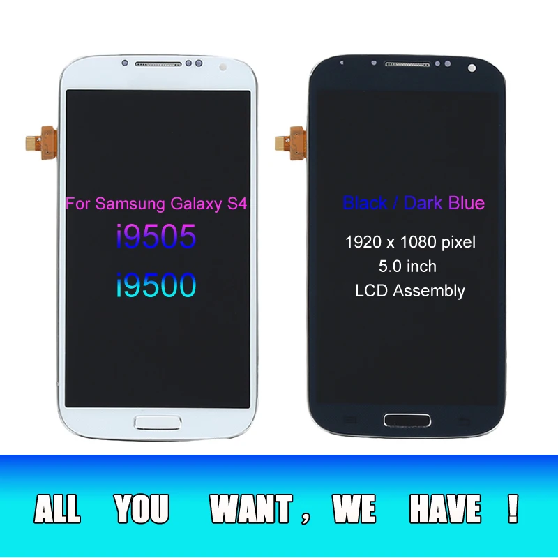 100% протестированный ЖК дисплей для samsung S4 I9505 lcd I9500 i9505 i9506 i337 экран сенсорный