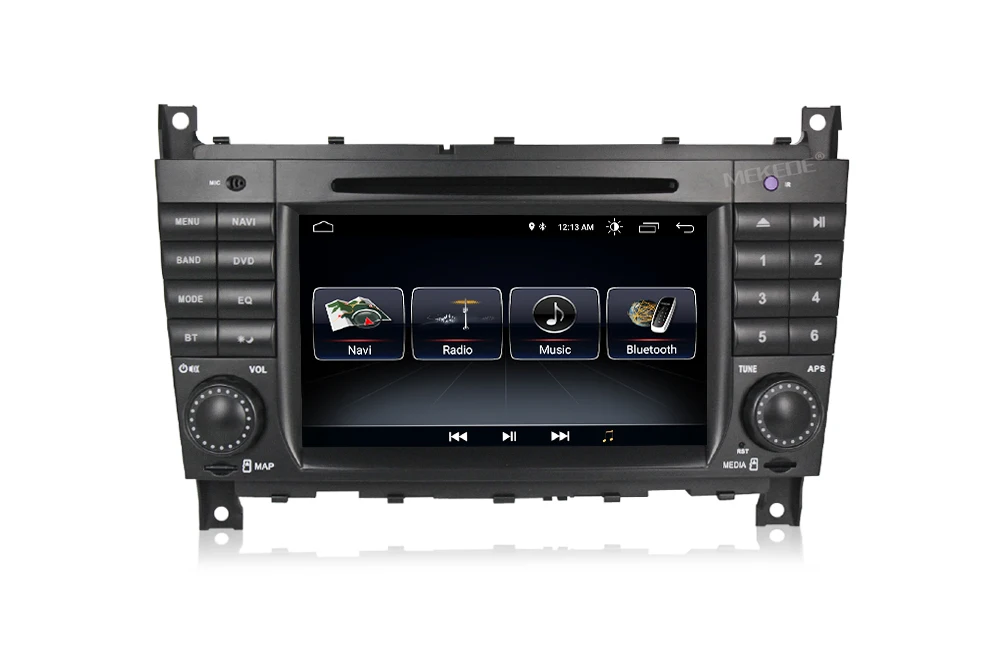 Sale 7inch 2din android 8.1 system car dvd player gps navigation car radio for Benz C Class W203/AMG C55 /AMG C63/CLK Class W209 10